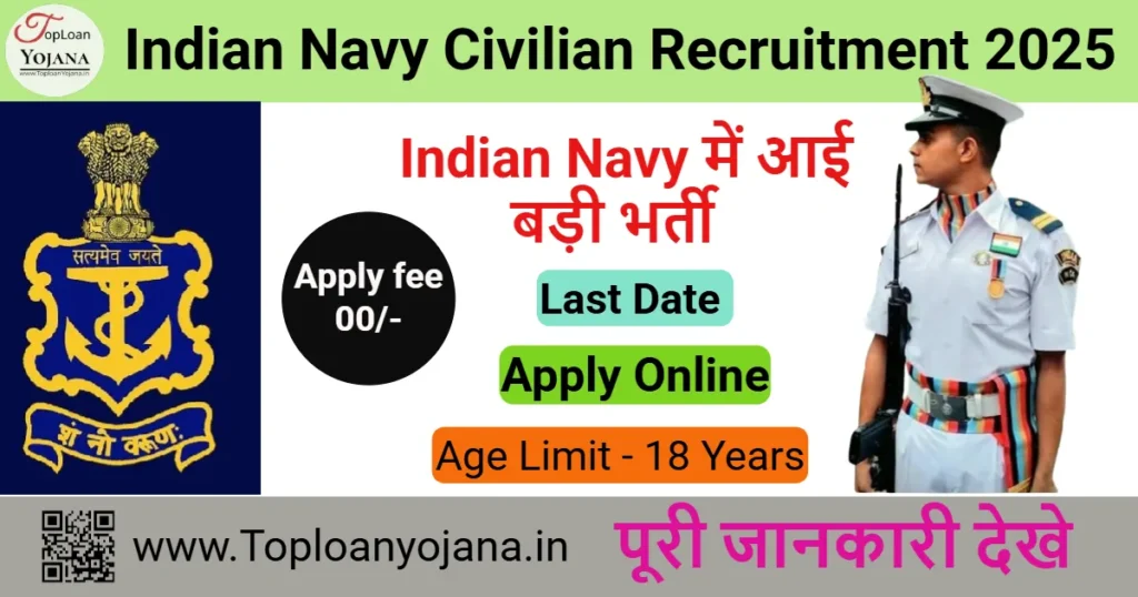 Indian Navy Civilian Recruitment 2025