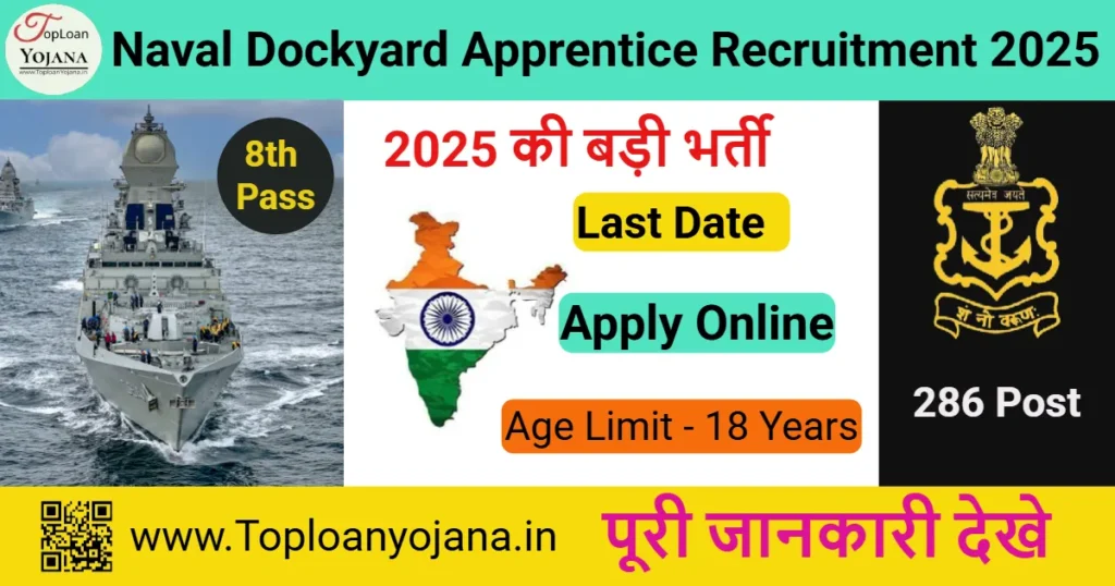 Naval Dockyard Apprentice Recruitment 2025