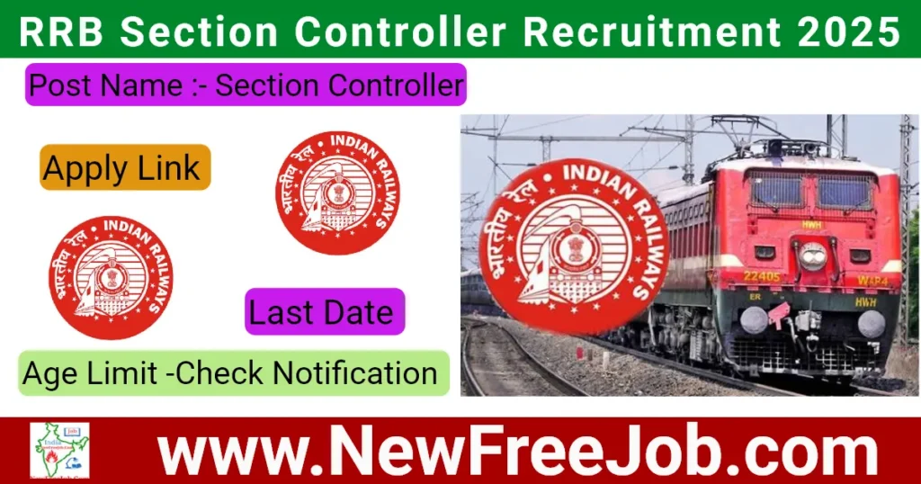 RRB Section Controller Recruitment 2025