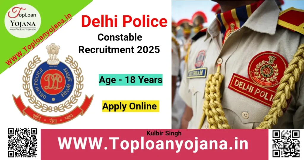 Delhi Police Constable Recruitment 2025