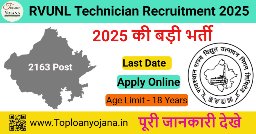 RVUNL Technician Recruitment 2025