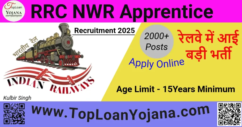 RRC NWR Apprentice Recruitment 2025