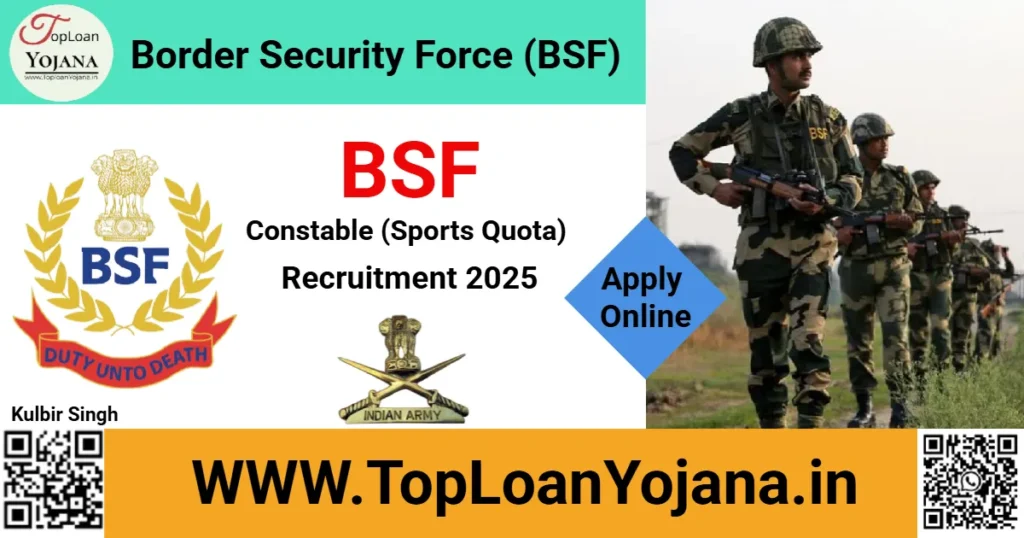 BSF Constable Recruitment 2025