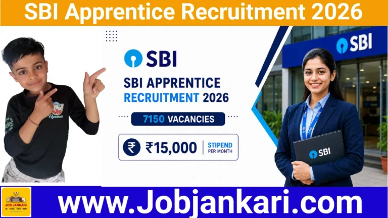 SBI Apprentice Recruitment 2026